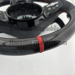 Volante de Cuero Perforado de Fibra de Carbono Más Popular para Mercedes Benz W177 W213 W204 W205 W211 C257 AMG - Product Image 6