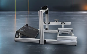 Station de jeu de fabrication directe Support de siège de simulateur de jeu de course standard Support en aluminium Volant réglable Anglais - Product Image 2