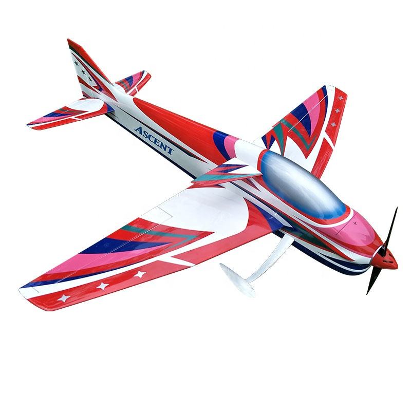 F3A ASCENT 120E Gasolina/Elétrica Balsa Madeira Avião 50cc Motor Para RC Modelo Avião Brinquedos Avião