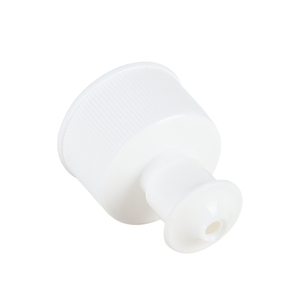 Специальный дизайн белый пластиковый Push Pull колпачок для бутылки - Product Image 1