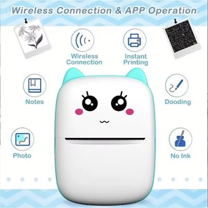 NUEVA Mini Impresora Térmica Portátil, Controlada por Aplicación, Inalámbrica, para Oficina, Escuela, Notas, Etiquetas, Impresión para Niños, Regalo <span class=keywords><strong>C9</strong></span> - Product Image 3