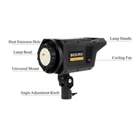 Lampe LED 100W avec télécommande pour studio, vidéo, film, photographie, monture Bowens, lampe COB pour appareil photo, téléphone, diffusion en direct, lumière de beauté