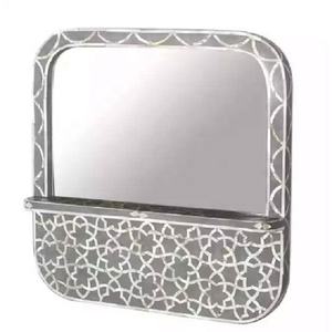 Latest Mother Of Pearl Luxury Wall <b>Mirror</b> Frame Wall Decoration By United Trade World - Product Image 1