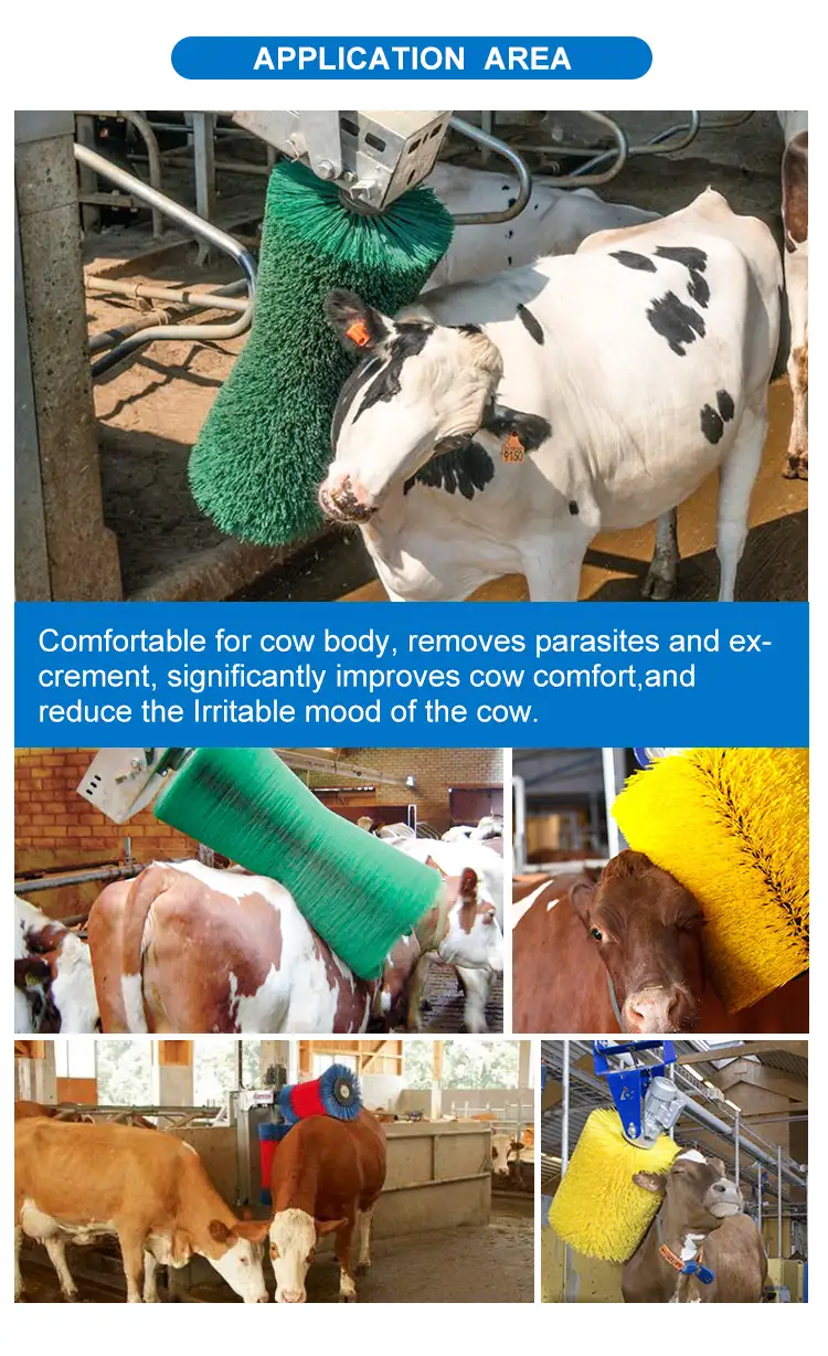 Молочная Ферма оборудование Молочная машина качающаяся автоматическая щетка для коров
