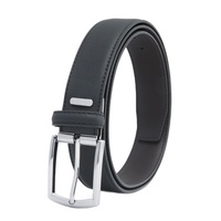 Ceinture polyvalente pour homme en cuir de vachette avec boucle ardillon en alliage – Vente en gros transfrontalière pour le commerce extérieur sur AliExpress
