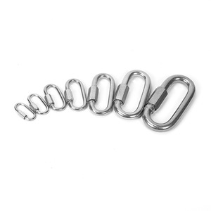Anneau de levage à connexion rapide en acier inoxydable Rongshang M3.5 à M12, mousqueton industriel et domestique à charge lourde - Product Image 1