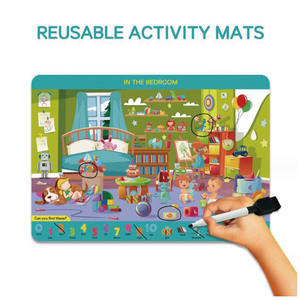 Juego educativo para niños-<span class=keywords><strong>Buscar</strong></span> y encontrar juguetes para niños pequeños 3 4 5 6 7 años Arte de papel para rascar para niños - Product Image 2