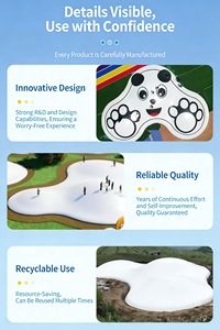 Castillo Inflable de Alta Calidad con Piscina, Brincolín, Piscina de PVC Suave, Seguro para Niños, Juego Acuático al Aire Libre - Product Image 6
