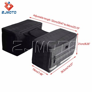 <span class=keywords><strong>Sacoches</strong></span> de moto, sac de rangement Travel Knight Rider pour Harley Softail Dyna - Product Image 6