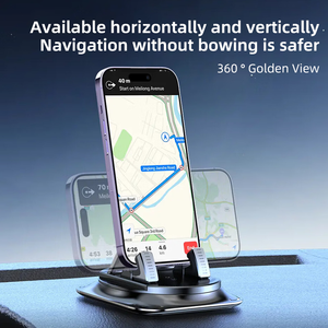 Support de téléphone portable à rotation de 360 ° de qualité supérieure, accès facile, PC ABS résistant au soleil sans décoloration - Product Image 6