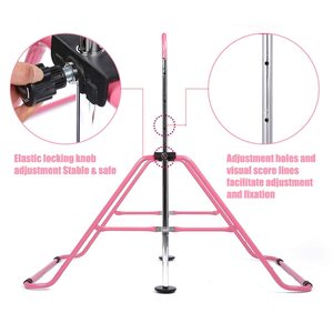 <span class=keywords><strong>Barre</strong></span> de <span class=keywords><strong>gymnastique</strong></span> pliable à hauteur réglable pour enfants, <span class=keywords><strong>barre</strong></span> de danse horizontale, <span class=keywords><strong>barre</strong></span> de ballet portable - Product Image 5
