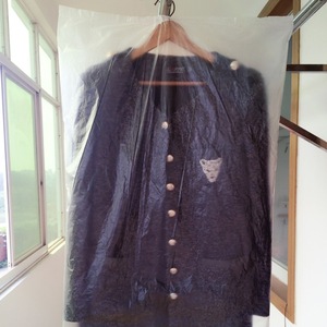 Sac à vêtements imperméable Peva en <span class=keywords><strong>plastique</strong></span> à fermeture éclair pour vêtements protecteurs pour placard - Product Image 2