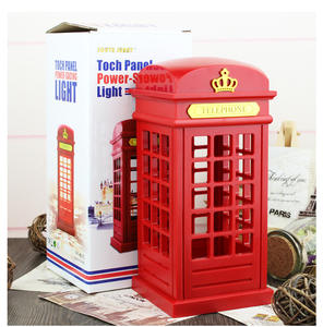 <span class=keywords><strong>Lampe</strong></span> de table sans fil rétro à LED, avec chargeur USB, réglable, style européen, pour station de téléphone portable britannique - Product Image 3