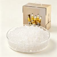 Granulés d'adhésif thermofusible blanc JCXC à haute adhérence (25KG/SAC) pour le collage de cartons laminés et d'emballages de caisses de bière