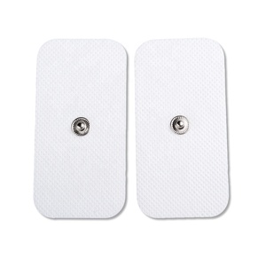 Elettrodi Adesivi 4x8cm con Clip per Apparecchiature di Fisioterapia TENS/EMS - Product Image 2