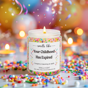 Gâteau d'anniversaire au soja naturel <span class=keywords><strong>Bougie</strong></span> parfumée unique avec gâteau d'anniversaire Notes de crème au beurre <span class=keywords><strong>Bougie</strong></span> de cadeaux d'aromathérapie pour la relaxation - Product Image 4