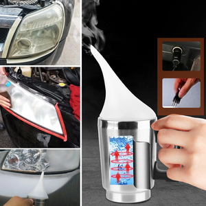 100ml Kit de restauration de lentille de phare de <span class=keywords><strong>voiture</strong></span> l'atomiseur tasse outils de nettoyage de polissage outil de revêtement de remise à neuf de phare - Product Image 4