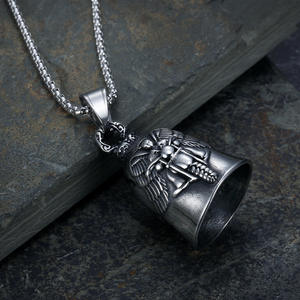 Gardien extravagisme chasse démons clochette en métal Souvenirs cloche en métal fabricant de clochette en métal vélo clochette porte-clés - Product Image 5