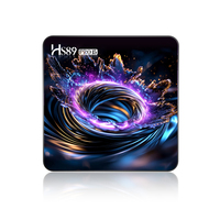Nouvelle Box TV Android 14 HS89 PRO 15 RK3539 4 Go 32 Go Double Wi-Fi 6 BT 4K Smart TV Box avec Télécommande BT Lecteur Multimédia Décodeur