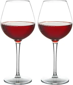 Unbreakable 17oz 100% Tritan Dishwasher Available Glassware Plastic Stemmed Wine Glasses