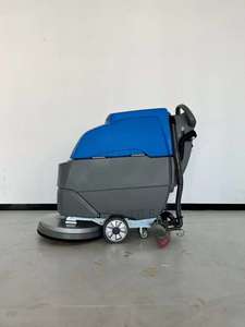 Factory Direct Sales of Large-capacity <b>Walk</b>-behind Workshop Industrial Floor Cleaner Scrubber <b>Machine</b> - Product Image 1
