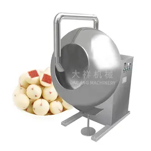BY-1250 Commerical Scale 80-150 Kgs Stainless Steel Caramel Snack Coating Nuts Panning Machine