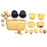 Ensembles complets de boutons de remplacement de jeu pour boutons PS5 V1 Boutons de contrôleur galvanisés Pavés tactiles