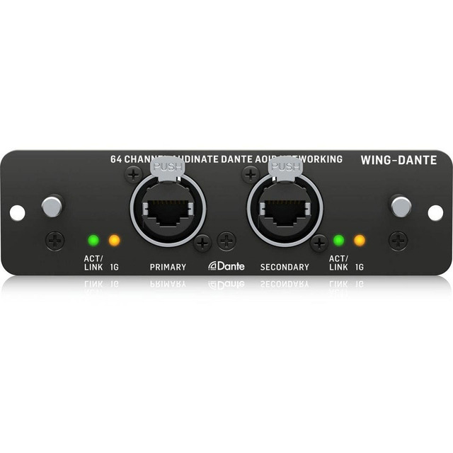 Plc Wing Expansion Card for 64x64 Channel Audinate Aoip Networking Bulk Supply