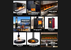 Chimenea Moderna <span class=keywords><strong>de</strong></span> Acero con Calefacción por Alcohol y <span class=keywords><strong>Leña</strong></span> Real, para Uso en Interiores, Casas <span class=keywords><strong>de</strong></span> Huéspedes, Villas y Salas <span class=keywords><strong>de</strong></span> Estar - Product Image 6