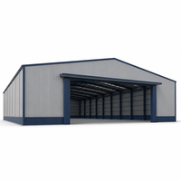 Entrepôt préfabriqué en structure métallique pour le stockage industriel et la logistique