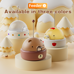 Sızdırmaz İnteraktif Evcil Hayvan Besleyici, Eğitim ve Sıkıntı Giderici için ABS Malzemeli Sesli Oyuncak Tasarımı - Product Image 6