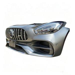 Ensemble de pare-chocs avant d'occasion pour <span class=keywords><strong>Mercedes</strong></span> Benz <span class=keywords><strong>AMG</strong></span> <span class=keywords><strong>GT</strong></span> X290, OE A2908850700, pare-chocs avant complet d'occasion avec calandre et phares - Product Image 2