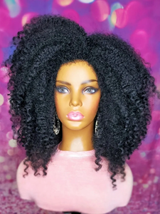 Perruques bouclées 5x5 HD Lace Closure en cheveux humains pour <span class=keywords><strong>femme</strong></span>, 100% cheveux brésiliens avec cuticules intactes, perruques Lace Front sans colle - Product Image 4