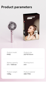 Cepillo Eléctrico para Masaje del Cuero Cabelludo con Luz LED Roja, Dispositivo Anticaída y Crecimiento del Cabello con Aplicador de Aceite - Product Image 5