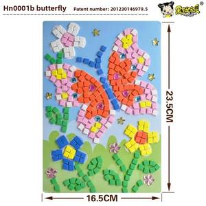 Kit de pegatinas EVA de diamante de mosaico de cristal hecho a mano, pasta creativa, Material DIY para jardín de infantes y hogar, juguete divertido de pasatiempo para niños - Product Image 5