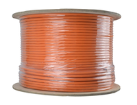 Cable LAN Cat6 Cat6A LSZH para Instalaciones Gubernamentales, 305m, Cobre Puro, OEM, CE, RoHS, ISO 9001, Directo de Fábrica