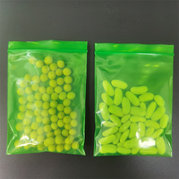 Taille du centre commercial PESac d'étanchéité translucide Poche d'étanchéité translucide Sac zip-lock Sac d'emballage en plastique pour cils