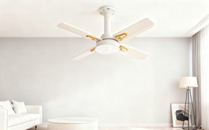 Remote Control Metal Ceiling Fan With Dimmable Adjustable Color Temperature 3-Speed Bedroom & Use <b>Timer</b> Included Remote Control - Product Image 4