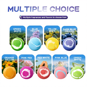 高品质瑞彩轩多色浴盐球海盐80克天然深层滋养温和清洁肌肤改善粗糙 - Product Image 2