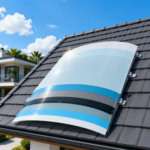 Solarpanel 150W Halbflexibles Solarpanel Aufrollbares Flexibles Solarpanel Leichtgewichtige Flex-Solarpanels für Autodach Wohnmobil Yacht Boot - Product Image 3