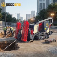 Machine de forage portable Goodeng GS50-LS, petite foreuse directionnelle horizontale de 5 tonnes pour l'installation de câbles de télécommunications