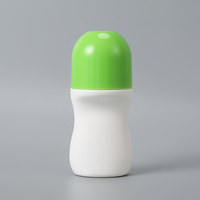 Botol Roller Ball Silinder PP 50ml - Wadah Plastik Anti Tumpah Berkualitas Tinggi untuk Minyak Atsiri dan Kosmetik