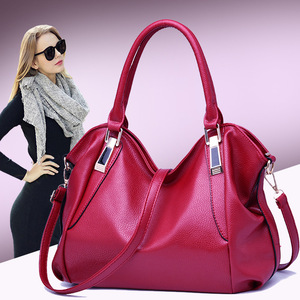 Bolso de Mano de Diseño de Alta Calidad para Mujer, Bolso de Hombro de Cuero PU para Oficina, Bolso Portátil para Dama - Product Image 1