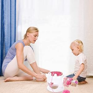 Factory Wholesale Sewing Notions Children's Gift Diy Knitting <strong>Machine</strong> 22 Needle White Rabbit Knitting Wool <strong>Machine</strong> Send <strong>Crochet</strong> - Product Image 3