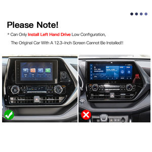 STWEI Android 13 pour Toyota Highlander/Crown Kluger 2021-2023 Autoradio Stéréo Lecteur Multimédia GPS Navi Unité Principale Carplay Auto - Product Image 3