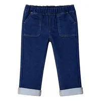 Adrenalin Boys Streç Jogger Kot Pantolon Orta Bel Kargo Nefes Alabilen Denim Pantolon 4 Cepli Yarım Kasık Ayarlanabilir Paçalar Yıkanmış Beden
