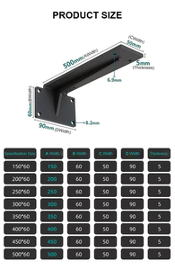 Ẩn Kệ Khung Treo Tường Khung gỗ Kệ mù nổi Kệ chân đế - Product Image 5