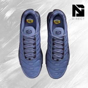 Air Max Plus 'World Indigo' Mesh Lace Up Running Shoes Solid Color Round Toe Cushioned All Seasons Men's Nike Sneaker - Product Image 3