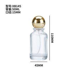 Custom Logo Luxury Clear Glass 30ml 50ml 100ml Perfume <b>Bottle</b> <b>Empty</b> Men Cologne <b>Spray</b> Screen Printing Refillable Pump Sprayer - Product Image 4