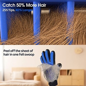 Wholesale High Quality Professional Custom Pet Dog Bath Grooming Glove - Product Image 4